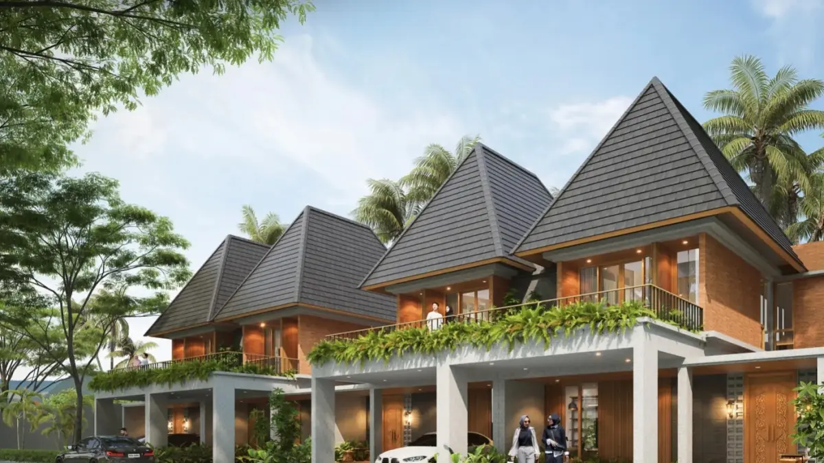 Deretan unit Eizyana Boulevard, salah satu proyek yang dipasarkan Sora Briks di Malang Raya